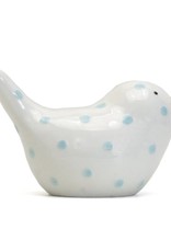 Child to Cherish Blue Dotted Birdie Bank xx