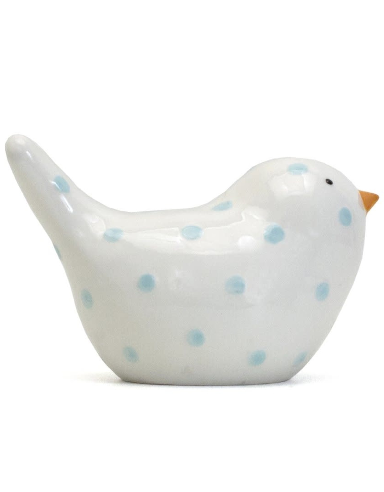Child to Cherish Blue Dotted Birdie Bank xx