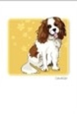 Paper Russells Cavalier Sitting Paper Russells Cavalier Sitting