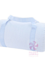 Mint Mint Duffle Medium Light Blue Seersucker