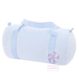 Mint Oh Mint Duffle Medium Light Blue Seersucker