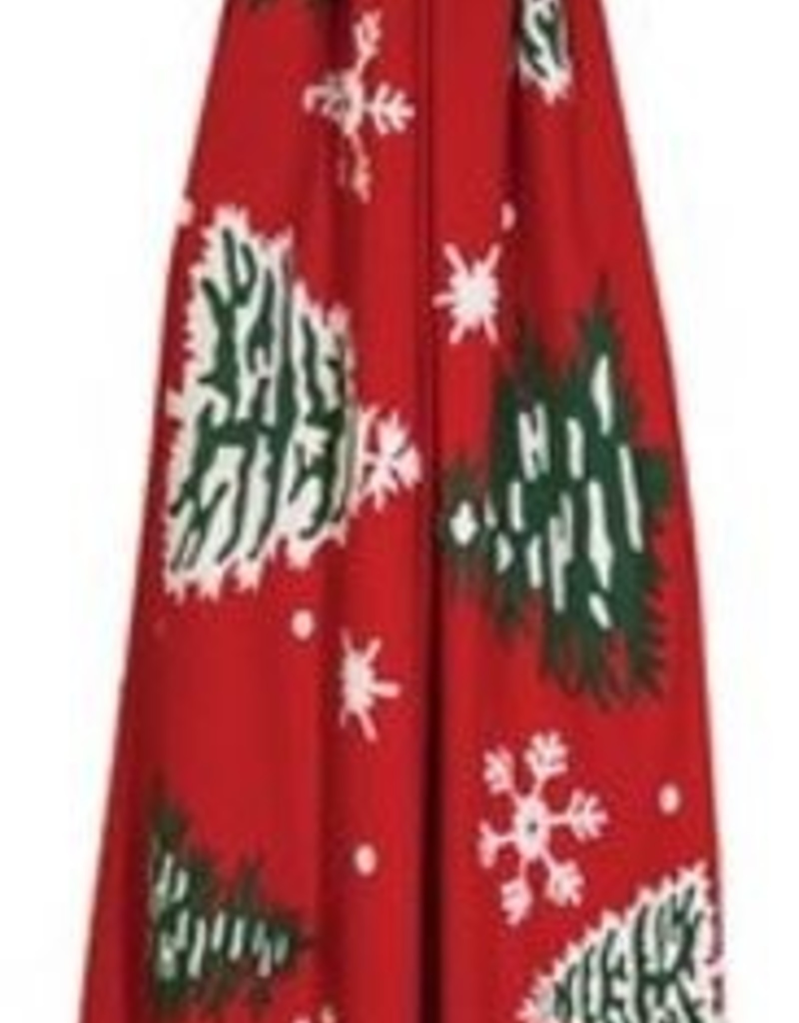 Chandler Four Corners Snowflakes Trees Throw 52x70