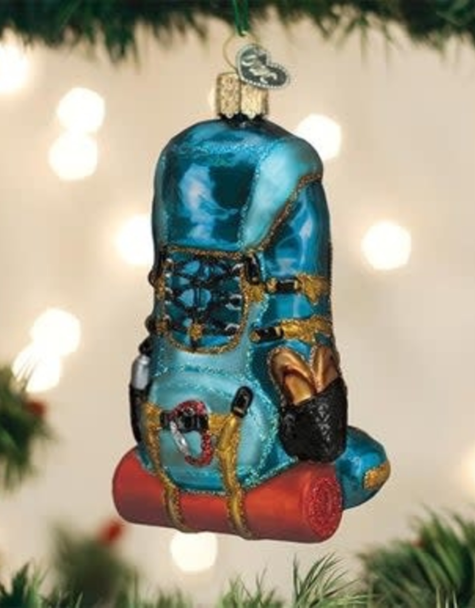 Old World Christmas Hiking Backpack