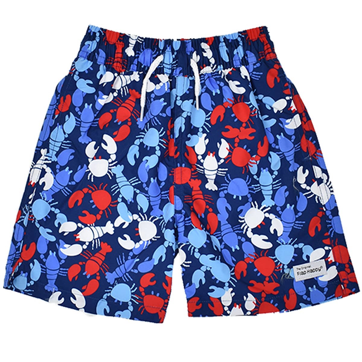 Lobster Party Swim Trunks - The Initial Choice