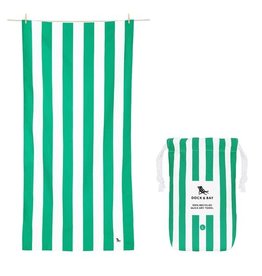 Dock & Bay Quick Dry Cabana Towel Cancun Green