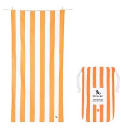 Dock & Bay Quick Dry Cabana Towel Orange