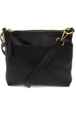 Joy Susan Black Layla Top Zip Crossbody