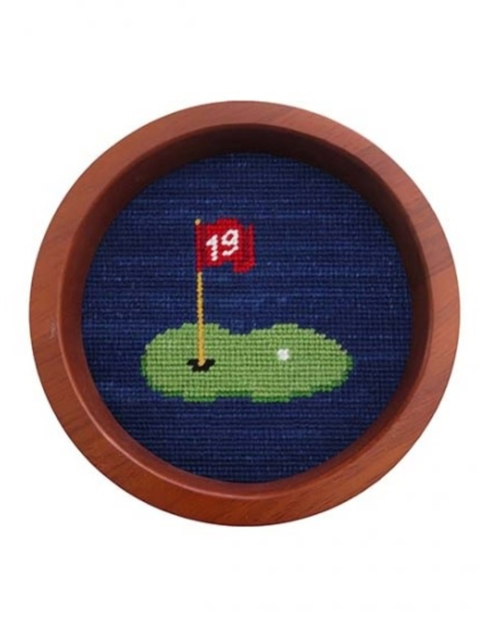 Smather's & Branson Wine Bottle Coaster 19th Hole
