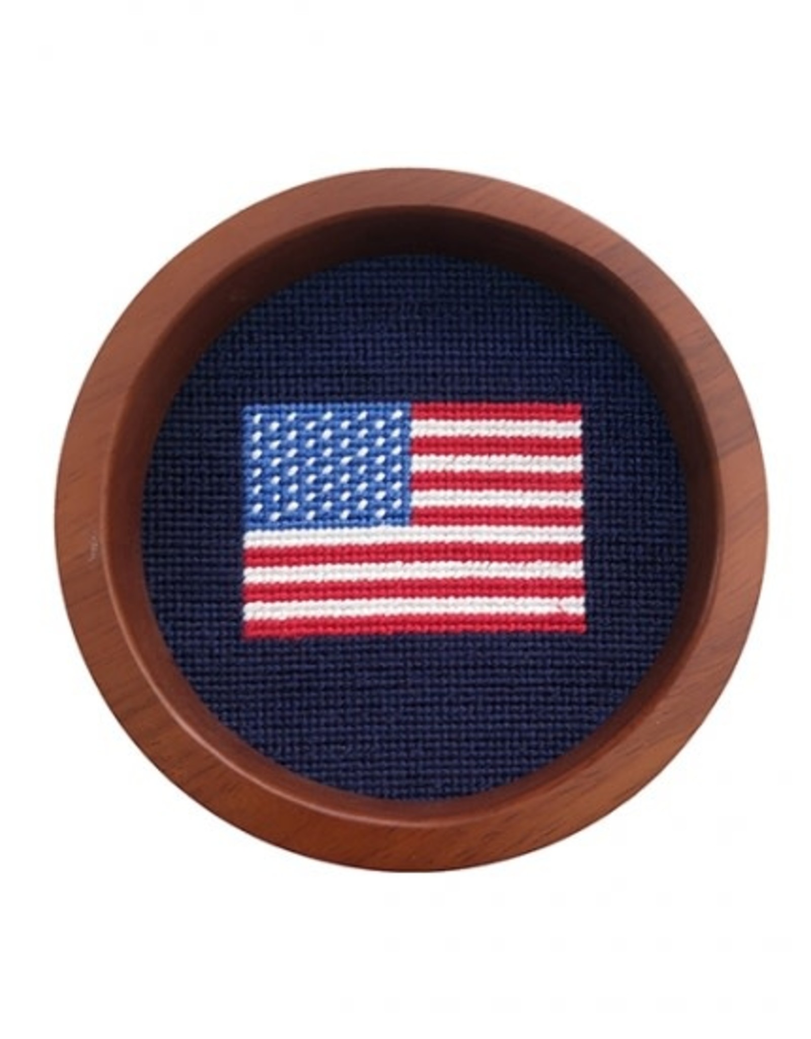 Smather's & Branson Wine Coaster American Flag Wine Coaster