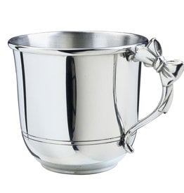 Salisbuy Pewter Pewter Baby Cup w/ Bow Handle