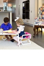 Hoohobbers Hoohobber White Jr Director Chair Hot Pink