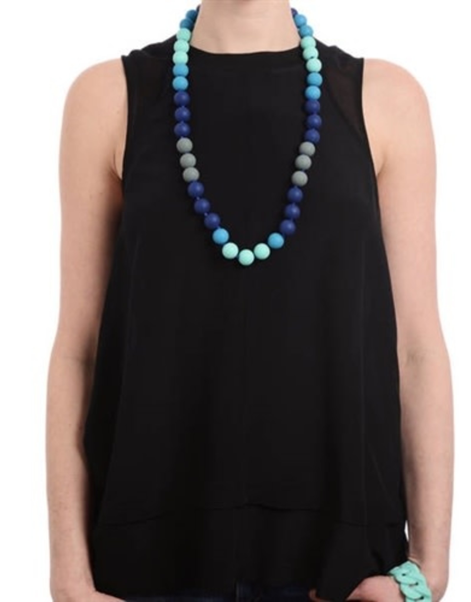 Chewbeads Bleeker Necklace Turquoise
