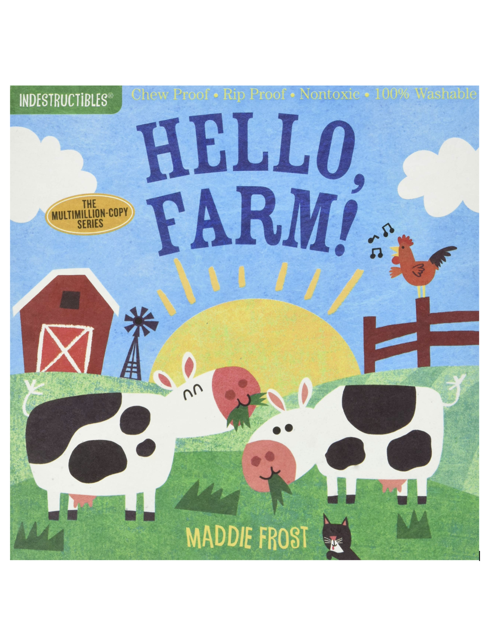Indestructible Book Hello Farm