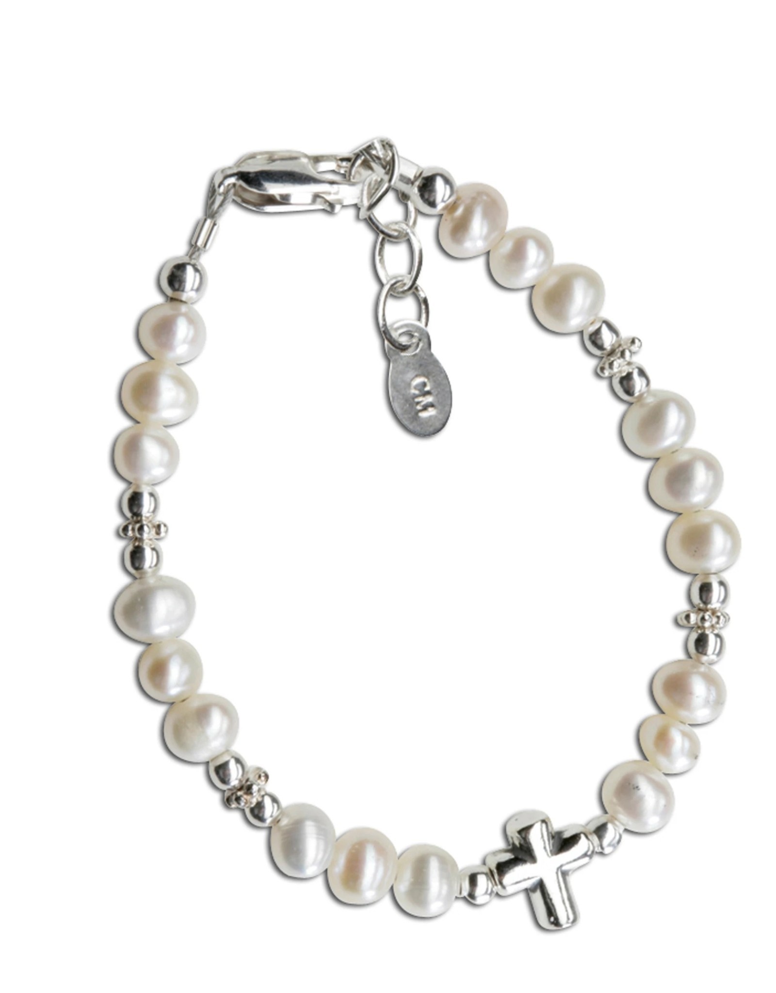 Cherished Moments Emily Sterling Cross Bracelet 1-5yr