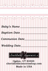 Cherished Moments Baptism to Bride Cross Bracelet