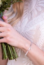 Cherished Moments Baptism to Bride Cross Bracelet