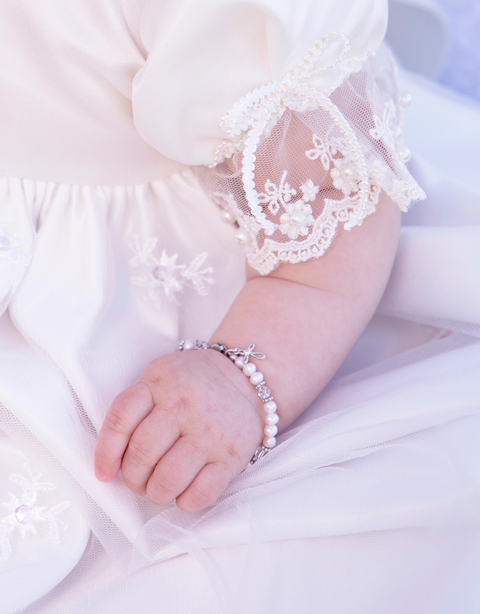 Cherished Moments Baptism to Bride Cross Bracelet