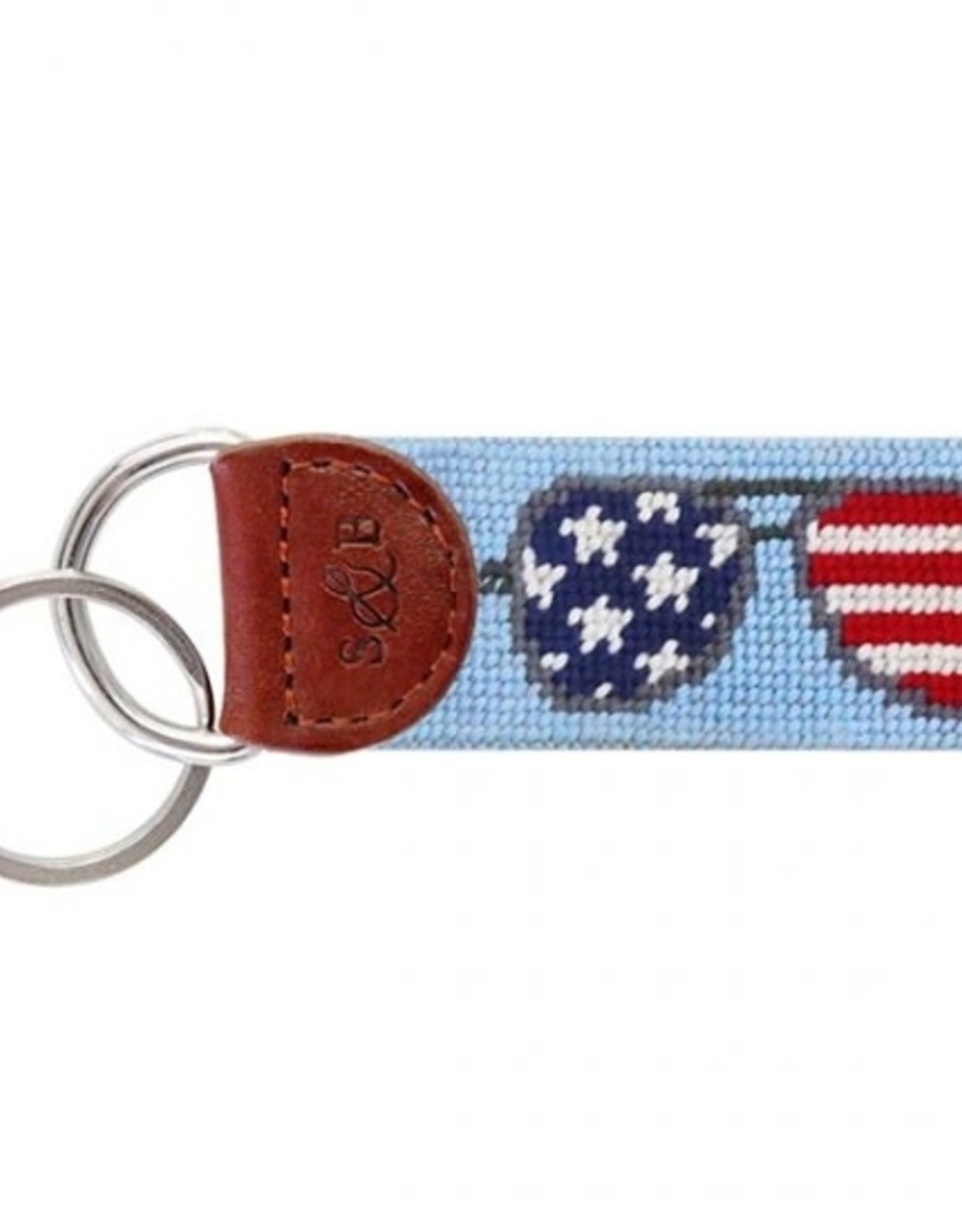 Smather's & Branson Key Fob American Aviators