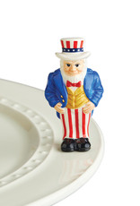 Nora Fleming Mini All American Uncle Sam xx