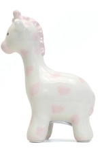 Child to Cherish Pink Giraffe Piggy Bank