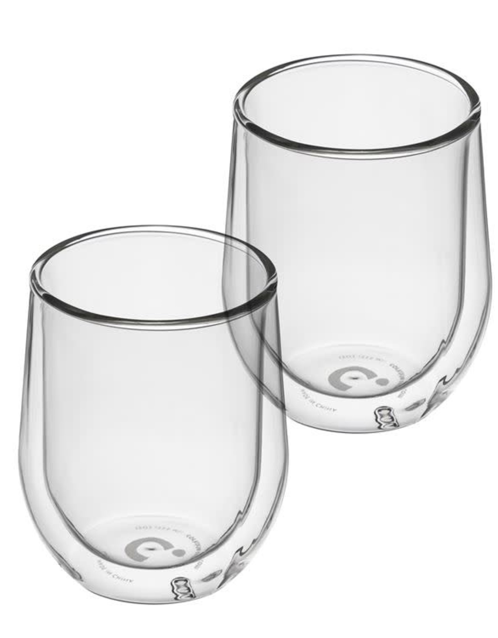 Corkcicle Glass Stemless Double Pack