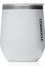 Corkcicle Stemless 12oz Gloss White
