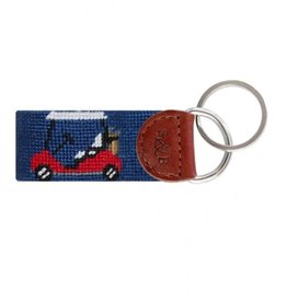 Smather's & Branson Key Fob Golf Cart Rainbow