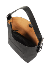 Joy Susan Black Linen Hadley Hobo