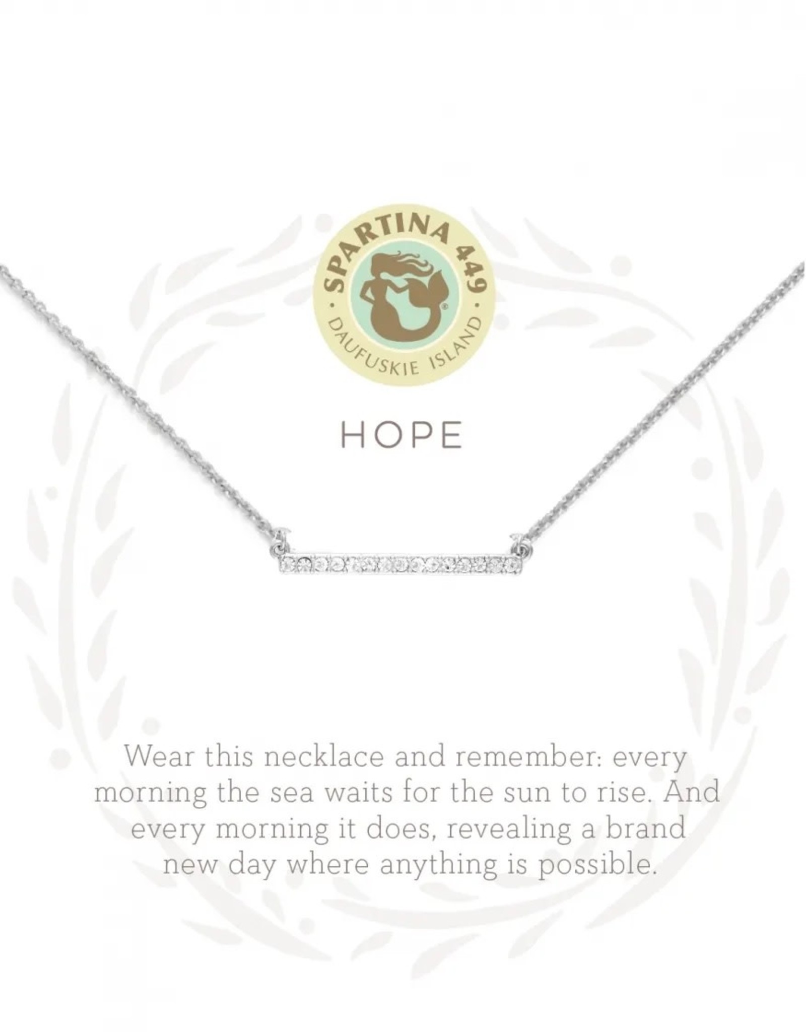 Spartina Hope/Horizon Necklace Silver