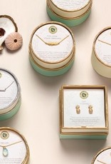 Spartina Shooting Star/Moon Gold Necklace
