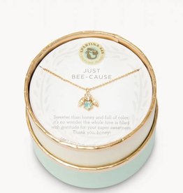 Spartina Little Bee Necklace Gold