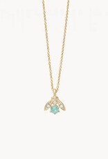 Spartina Little Bee Necklace Gold
