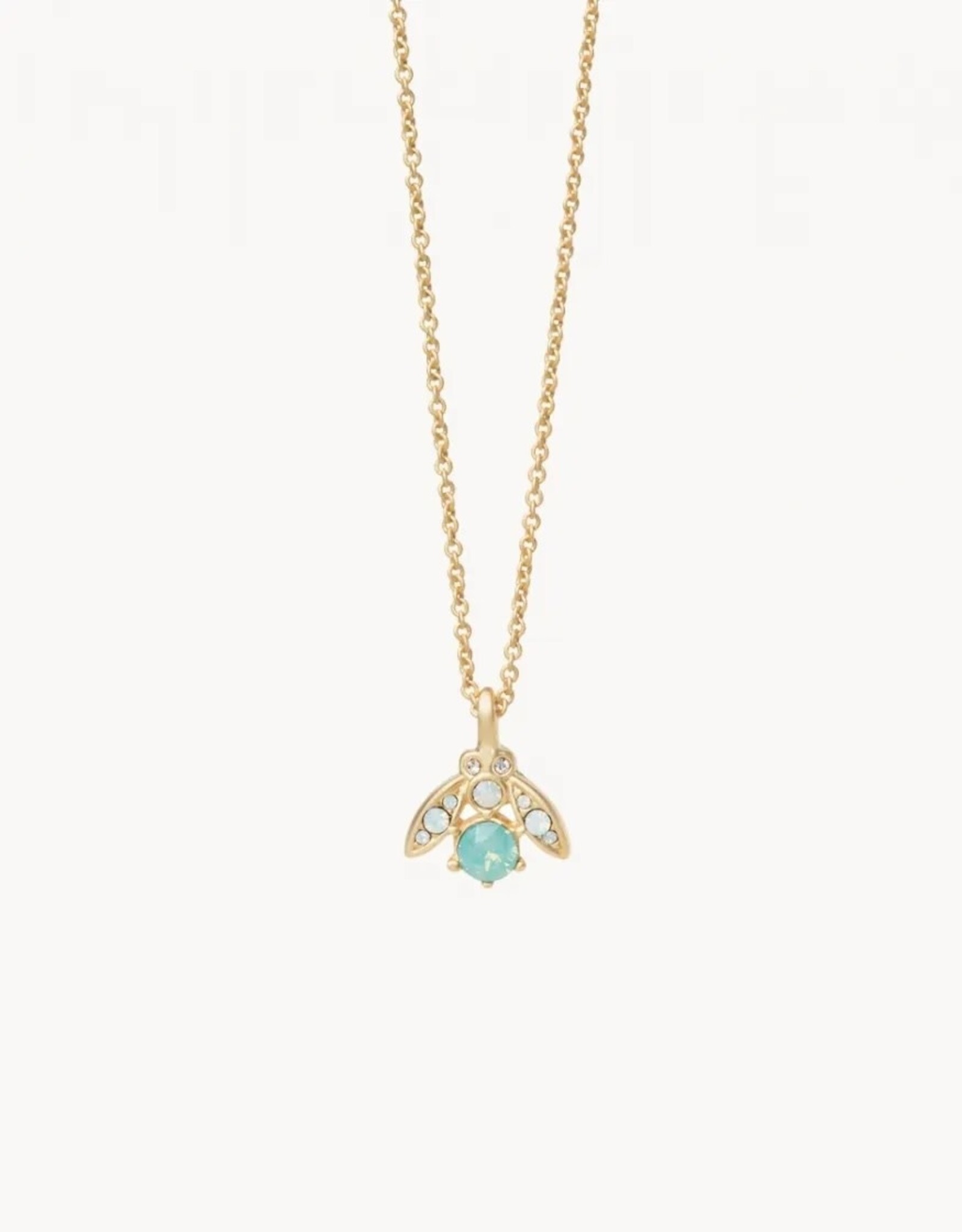 Spartina Little Bee Necklace Gold