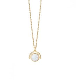 Spartina Moon & Back Gold Necklace
