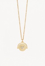 Spartina Moon & Back Gold Necklace