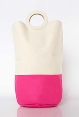 CB Station Laundry hamper Canvas Hot Pink