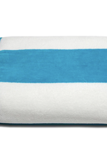 Beach Towel Aqua Stripe
