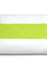 Beach Towel Lime Stripe