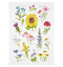 Field Guide Wildflower Towel