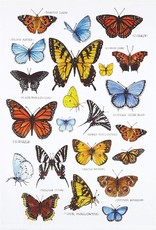 Field Guide Butterflies Towel