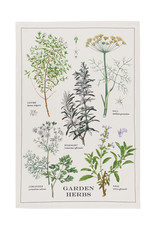 Now Designs Garden Herbs Printed Dishtowel