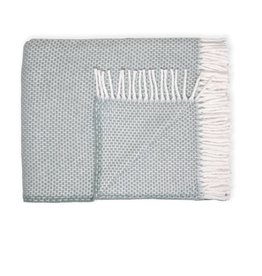 A Soft Idea Sage Grain of Rice Cotton Throw