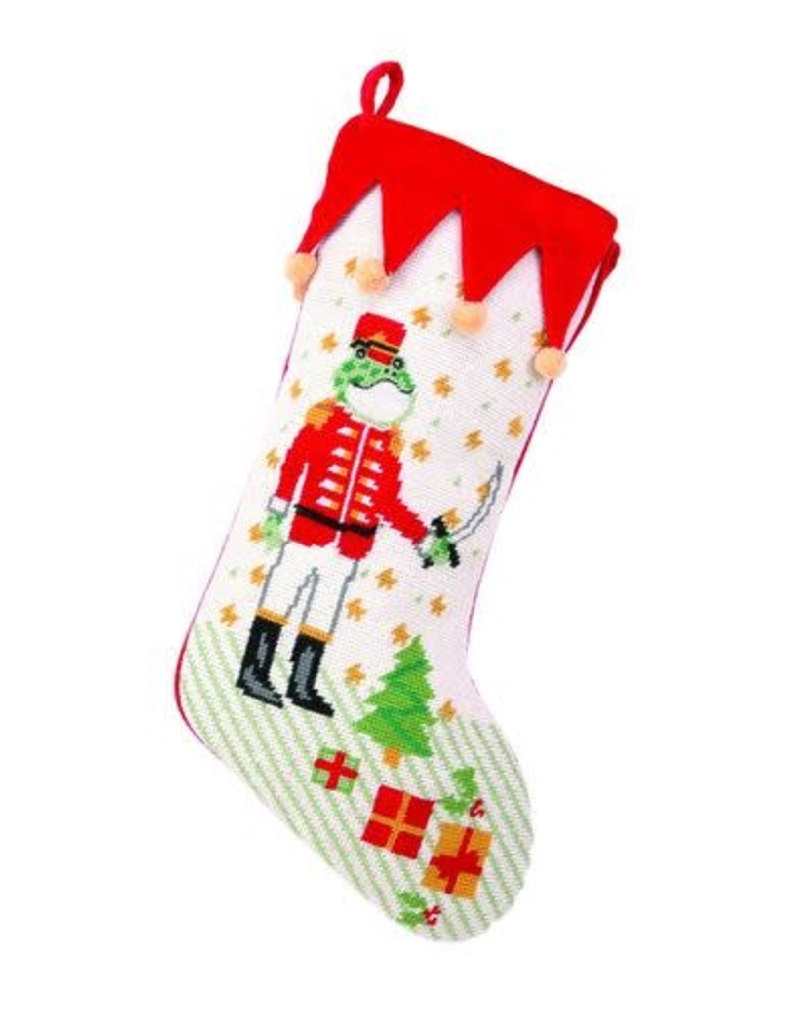 Nutcracker Frog Stocking