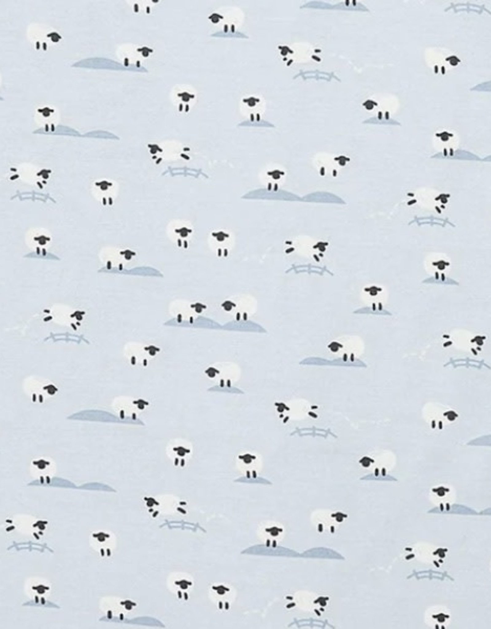Magnetic Me Baa Baa Baby Blue Modal Magnetic Footie