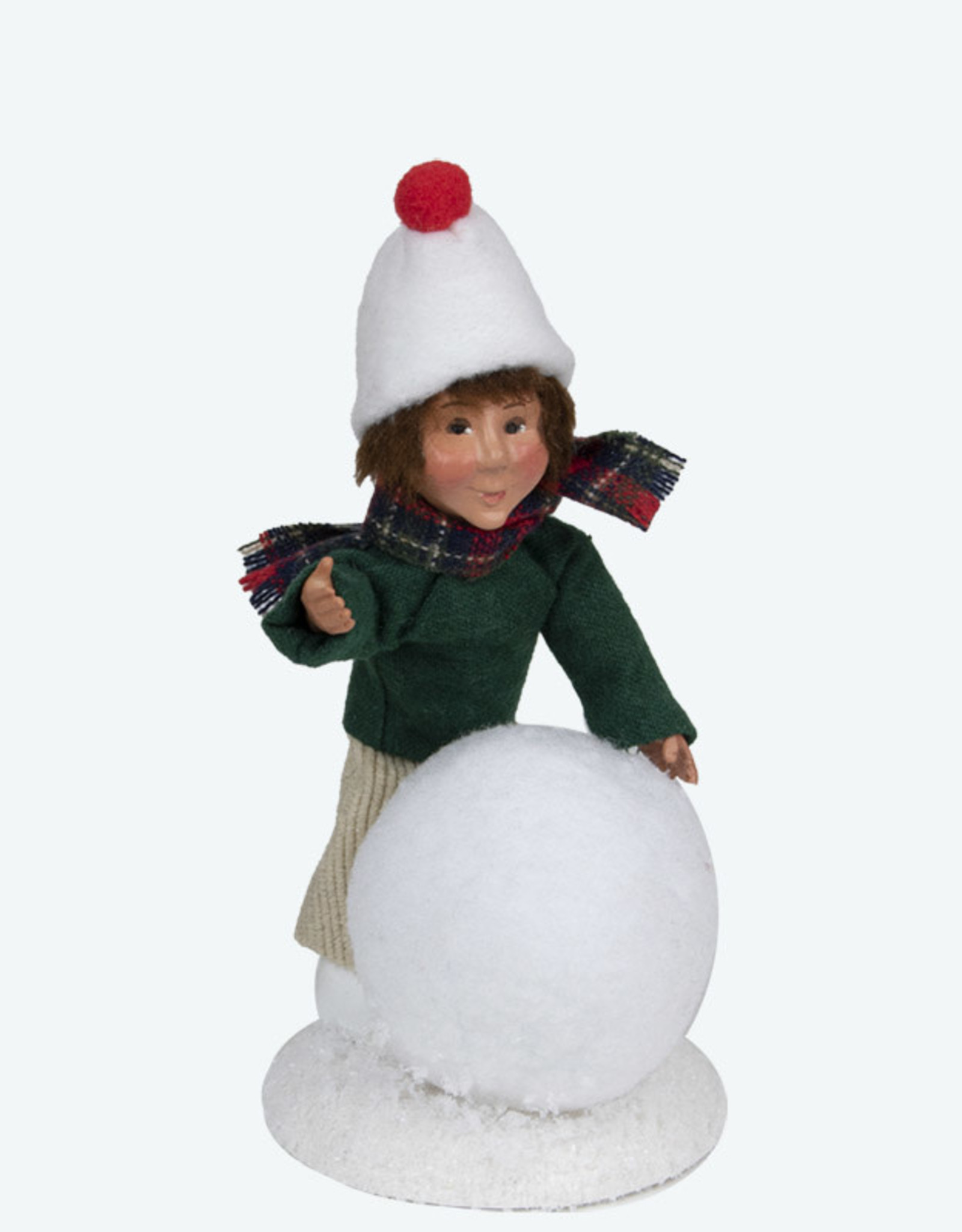 Byer's Choice Toddler w/snowball