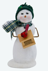 Byer's Choice Snowman w/bird feeder