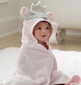 Elegant Baby Princess Mousie Hooded Towel 0-24mo