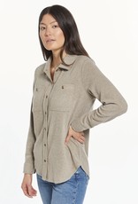 Taupe Heather Lewis Top