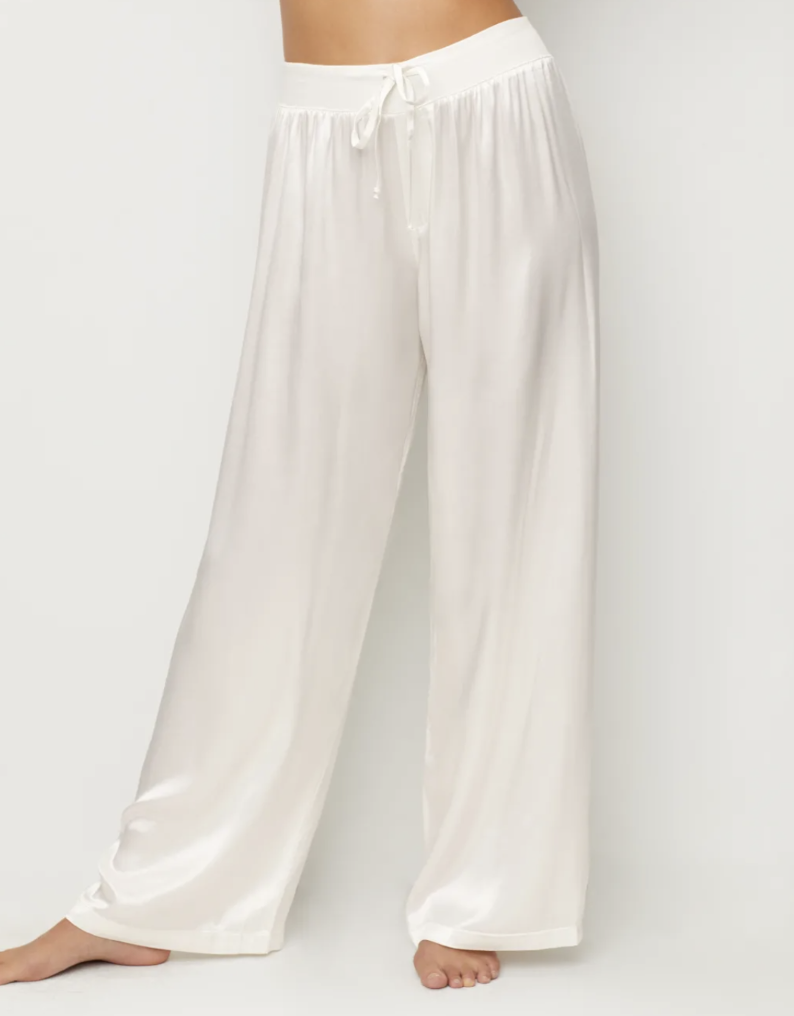 PJ Harlow Jolie Satin Pant Pearl