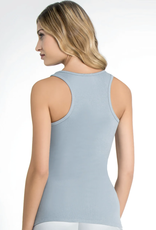 PJ Harlow Charlie Racerback Tank Morning Blue
